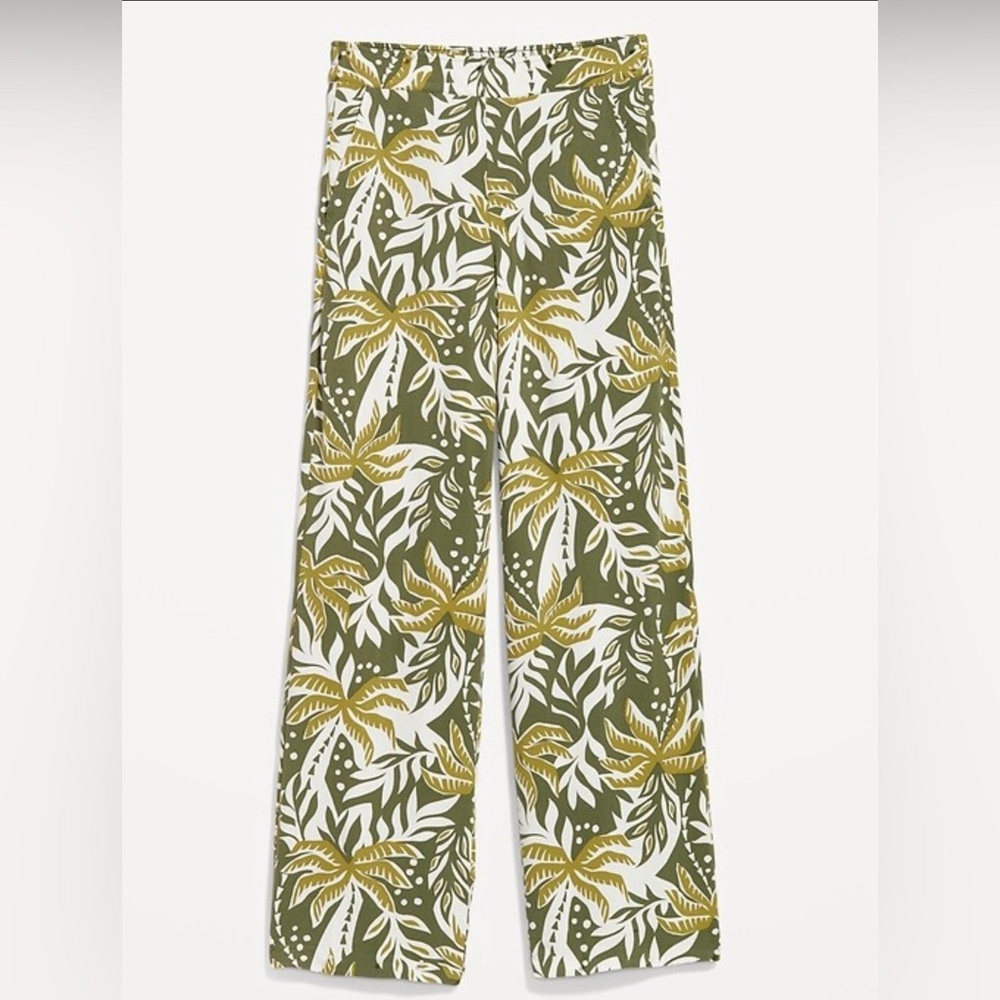 Old Navy High-Waisted Playa 🌴 Wide-Leg Pants - Small